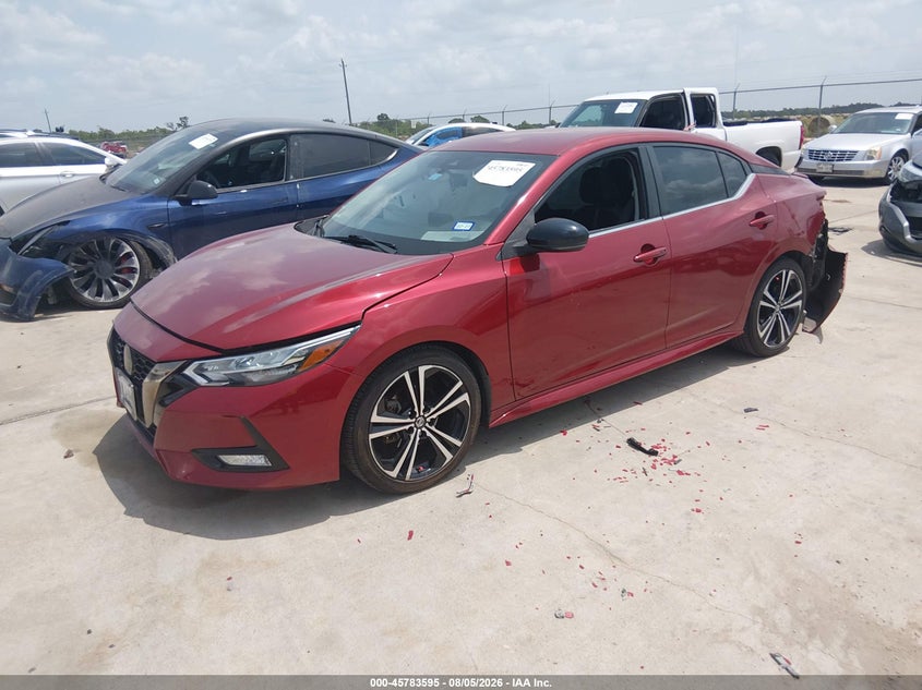 Vin: 3n1ab8dv9ly239417, lot: 46282418, nissan sentra sr xtronic cvt 20202