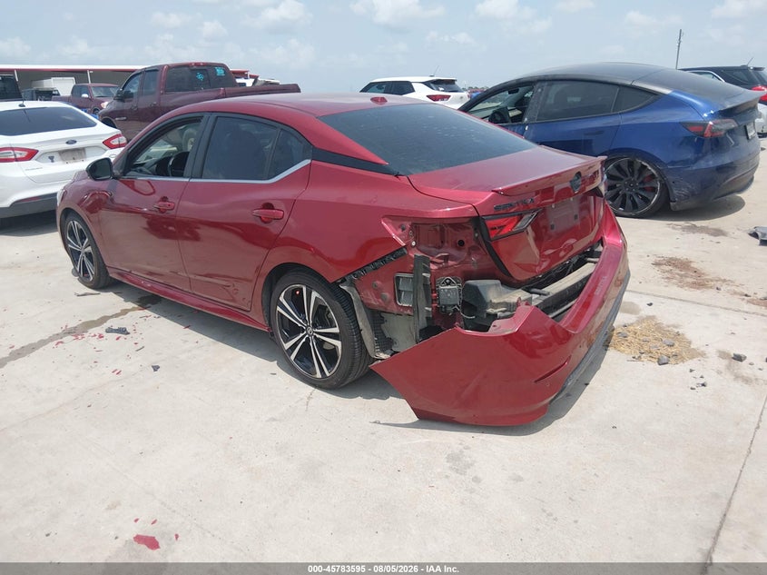 Vin: 3n1ab8dv9ly239417, lot: 46282418, nissan sentra sr xtronic cvt 20203