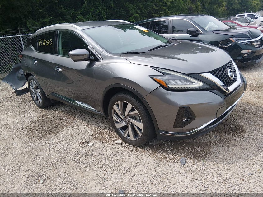 Vin: 5n1az2cj8mc100826, lot: 46282427, nissan murano sl fwd 2021 img_1