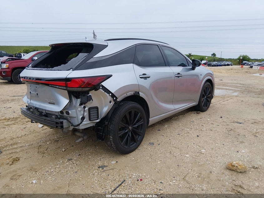 Vin: 2t2bcmea1rc014769, lot: 46282446, lexus rx 500h f sport performance 20244