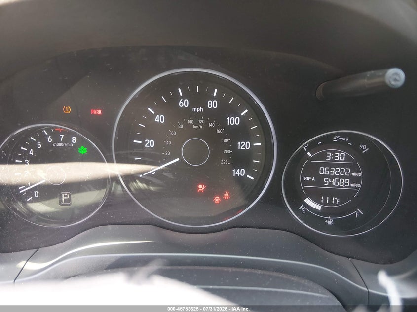 2022 HONDA HR-V auction photo 7