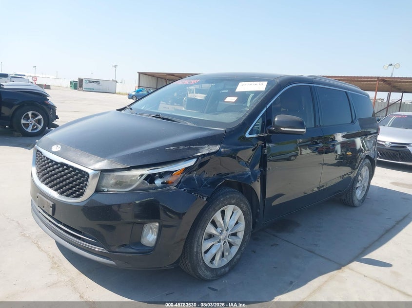 Vin: kndmc5c10g6146965, lot: 46282454, kia sedona ex 20162