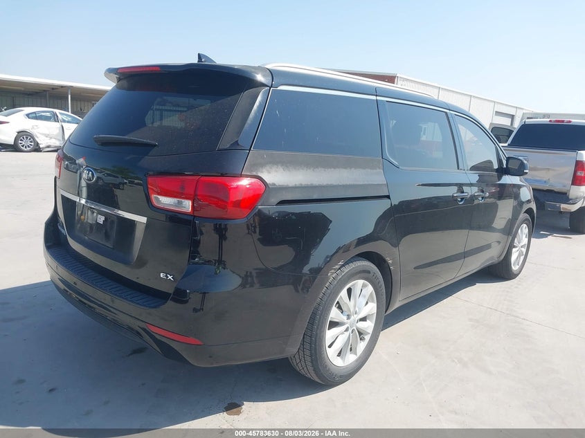Vin: kndmc5c10g6146965, lot: 46282454, kia sedona ex 20164