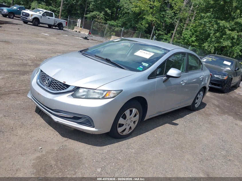 Vin: 2hgfb2f56dh630737, lot: 46282459, honda civic lx 20132