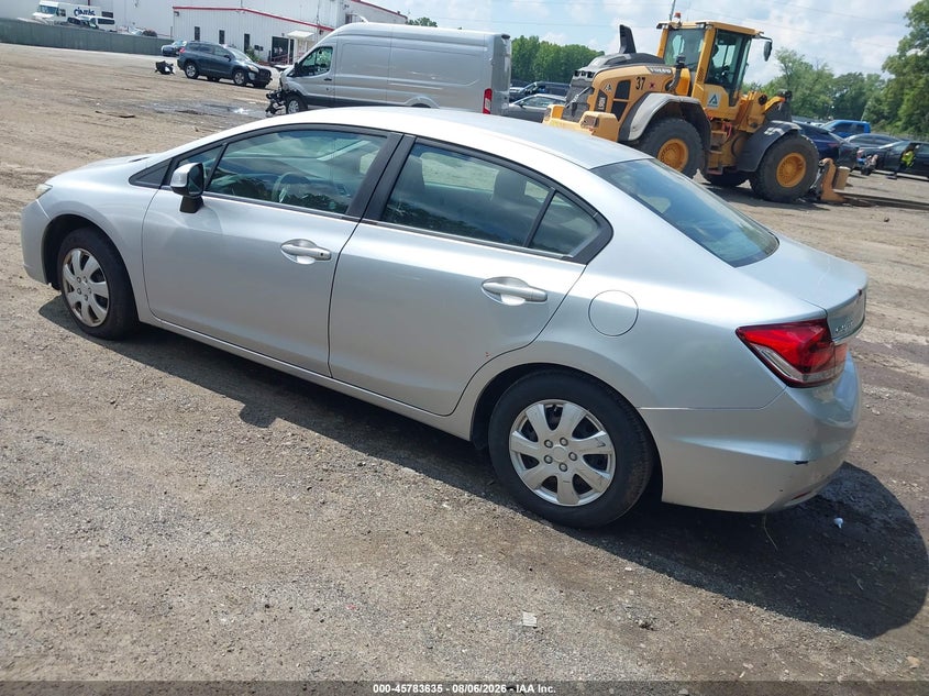 Vin: 2hgfb2f56dh630737, lot: 46282459, honda civic lx 20133