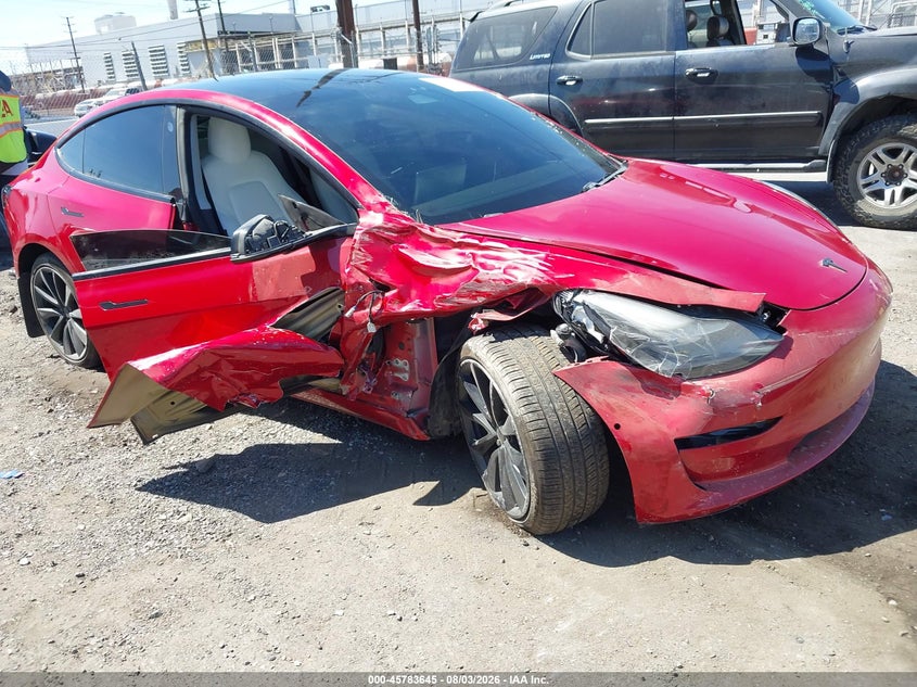 2021 TESLA MODEL 3 auction photo 1