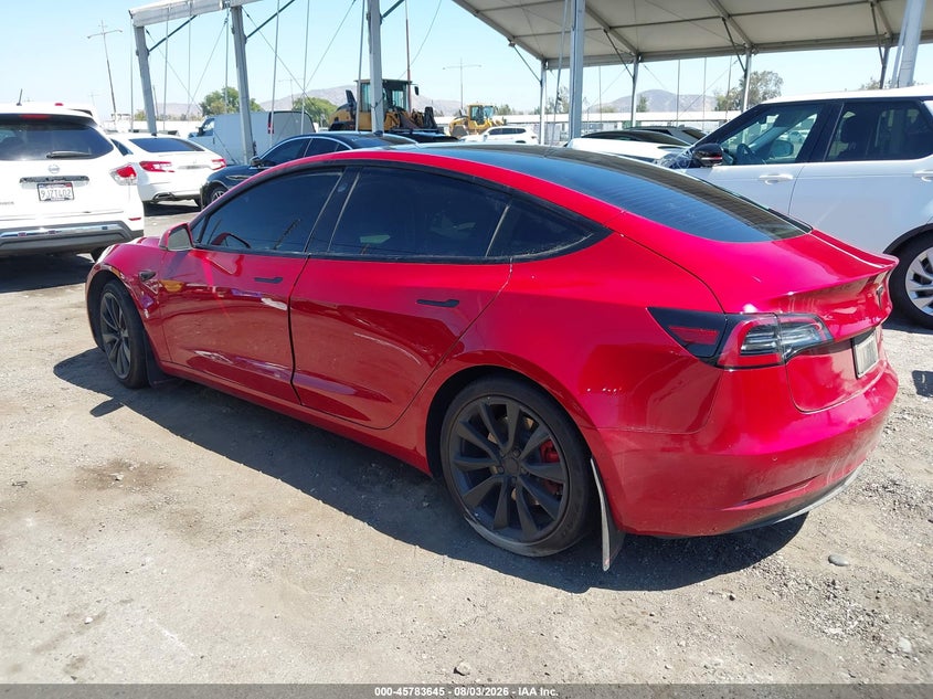 2021 TESLA MODEL 3 auction photo 3
