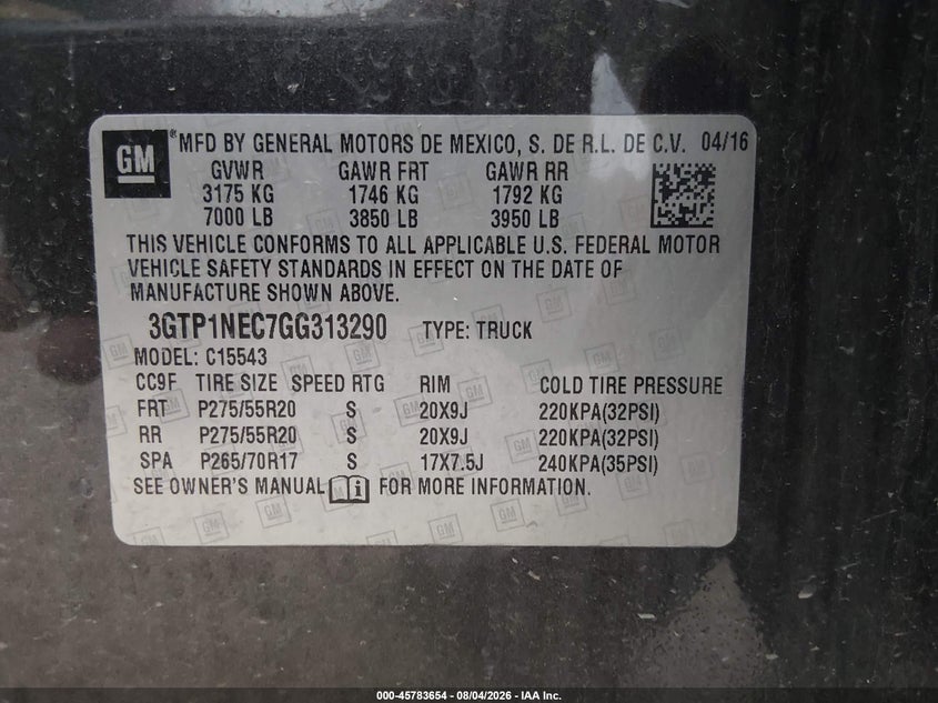GMC SIERRA 1500 - zdjęcie 9