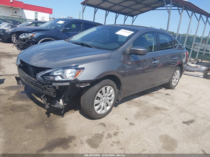 Vin: 3n1ab7ap9gy272018, lot: 46282504, nissan sentra s 20162