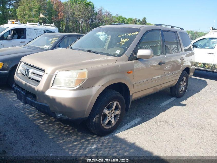 2006 Honda Pilot, Неизвестно, IAAI, VIN 5FNYF18586B004251 — фото 2
