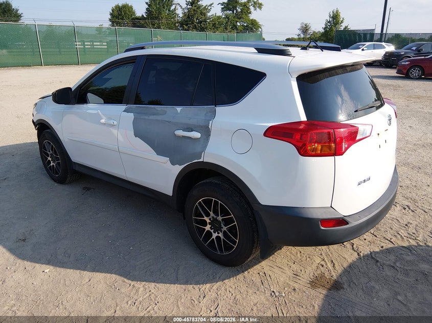 Vin: 2t3bfrev4dw022746, lot: 46282528, toyota rav4 le 20133