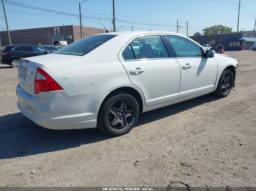 Vin: 3fahp0ha6ar295981, lot: 46282540, ford fusion se 20104