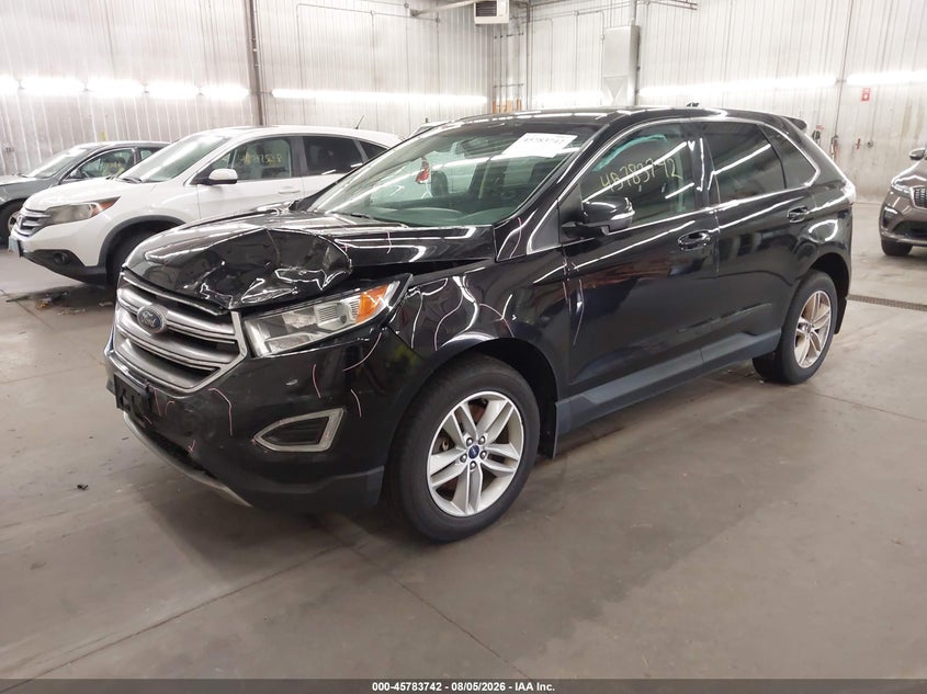 Vin: 2fmpk4j95jbb68984, lot: 46282566, ford edge sel 20182