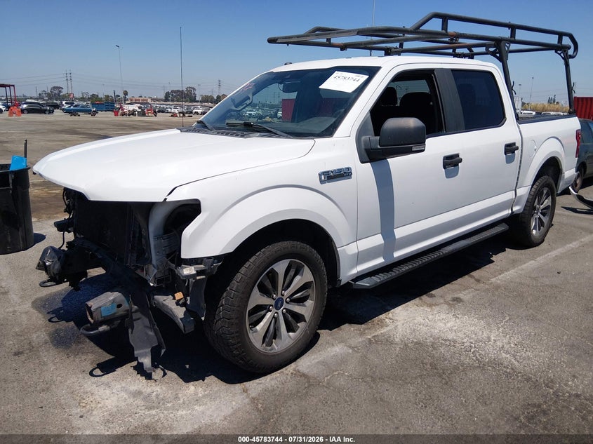 Vin: 1ftew1e57kfb09795, lot: 46282568, ford f-150 xl 20192