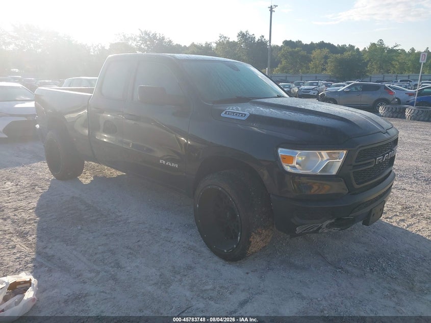 Vin: 1c6rrfcg1kn783805, lot: 46282572, ram 1500 tradesman  4x4 6'4 box 2019 img_1