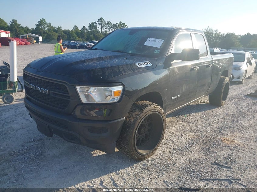 Vin: 1c6rrfcg1kn783805, lot: 46282572, ram 1500 tradesman  4x4 6'4 box 20192