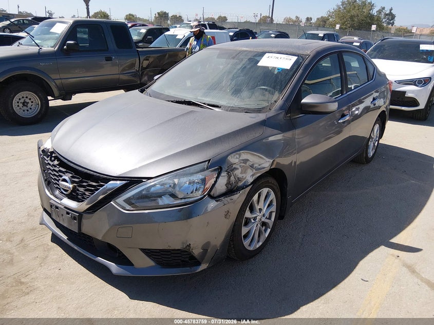 Vin: 3n1ab7ap2ky322850, lot: 46282583, nissan sentra sv 20192