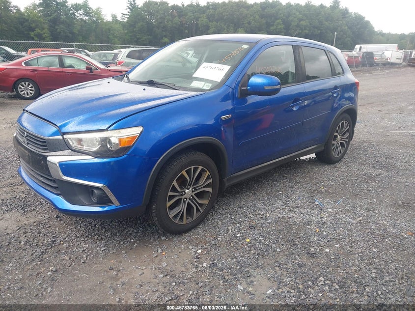 Vin: ja4ar3aw9gz051866, lot: 46282589, mitsubishi outlander sport 2.4 es 20162
