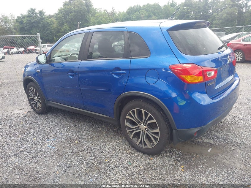 Vin: ja4ar3aw9gz051866, lot: 46282589, mitsubishi outlander sport 2.4 es 20163