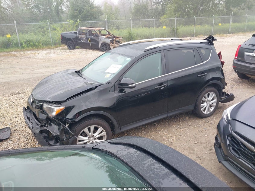 Vin: 2t3dfrev4dw005213, lot: 46282610, toyota rav4 limited 20132