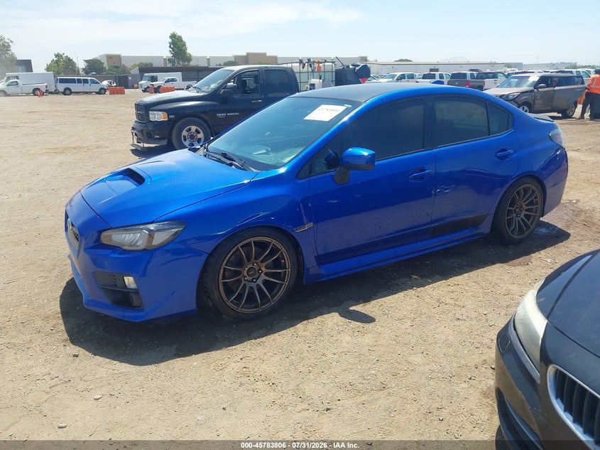 Vin: jf1va1b60g9818740, lot: 46282630, subaru wrx 20162