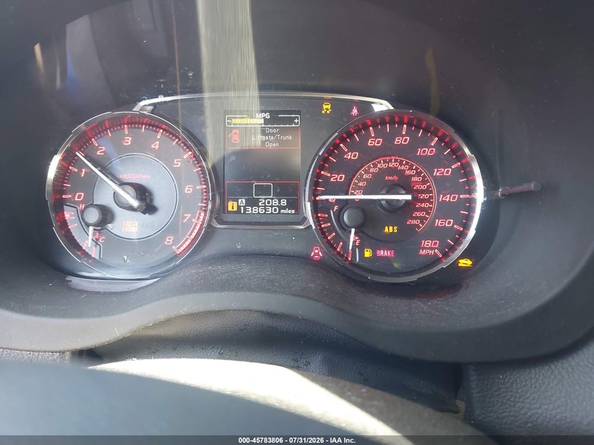 2016 SUBARU WRX auction photo 7