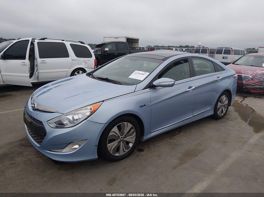 2013 Hyundai Sonata, Стихия, IAAI, VIN KMHEC4A46DA050287 — фото 2