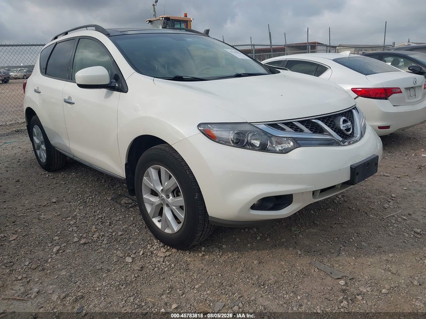 2012 NISSAN MURANO auction photo 1