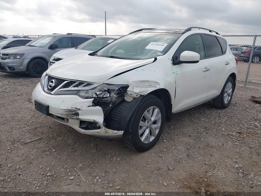 2012 NISSAN MURANO auction photo 2
