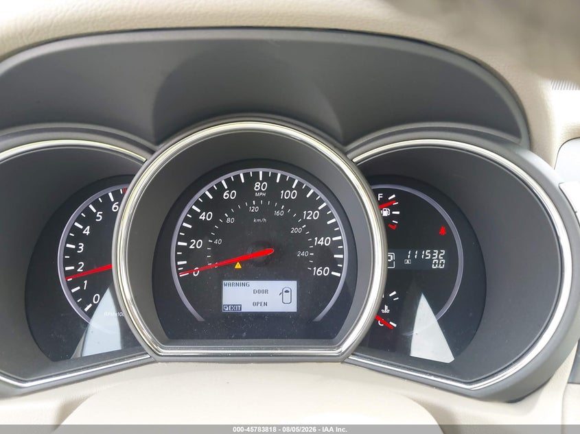 2012 NISSAN MURANO auction photo 7