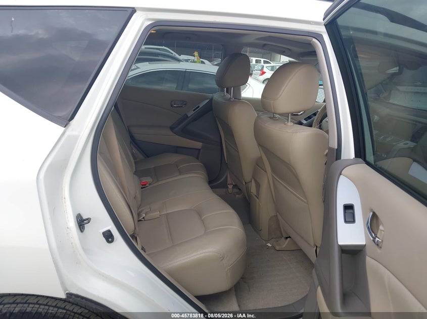 2012 NISSAN MURANO auction photo 8