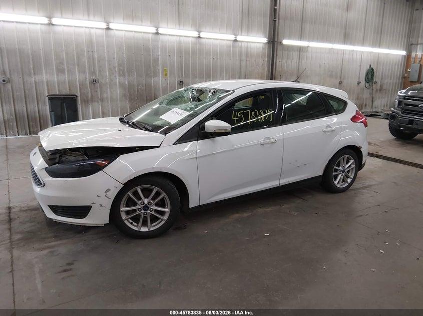Vin: 1fadp3k24gl246187, lot: 46282660, ford focus se 20162