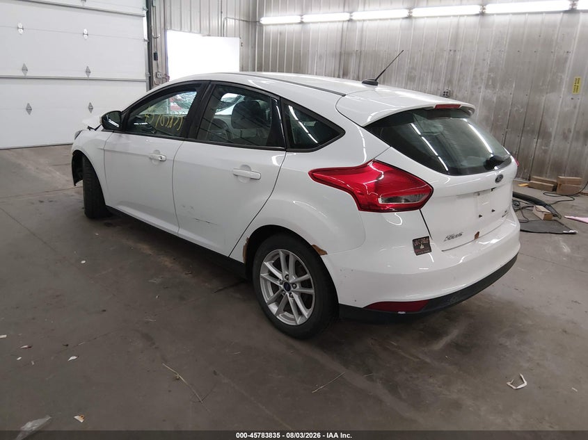 Vin: 1fadp3k24gl246187, lot: 46282660, ford focus se 20163