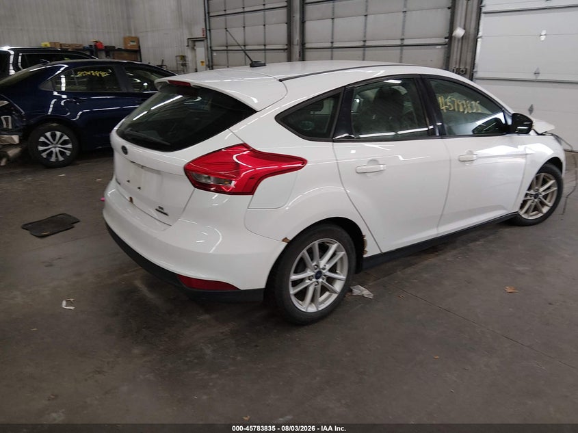 Vin: 1fadp3k24gl246187, lot: 46282660, ford focus se 20164