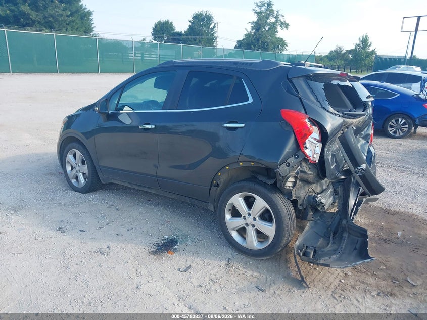 Vin: kl4cjasbxgb550409, lot: 46282661, buick encore 20163