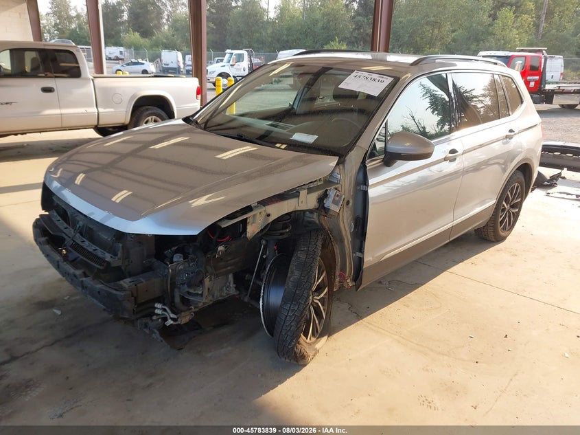 Vin: 3vv2b7ax8lm104696, lot: 46282663, volkswagen tiguan 2.0t se/2.0t se r-line black/2.0t sel 20202
