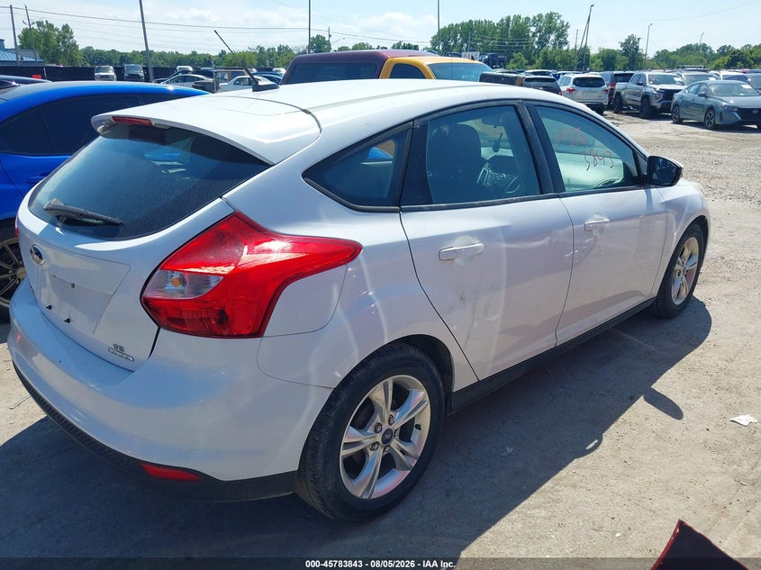 Vin: 1fadp3k29el346959, lot: 46282667, ford focus se 20144