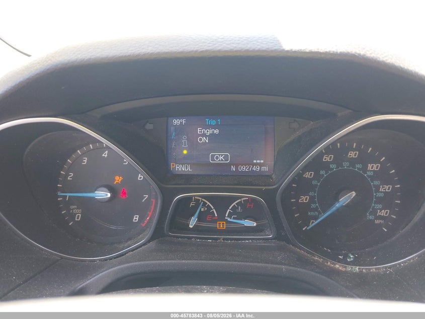 FORD FOCUS 2014 VIN 1FADP3K29EL346959