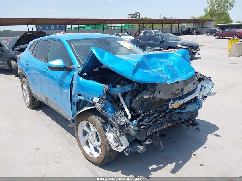 Vin: kl77lfep7sc196015, lot: 46282690, chevrolet trax fwd ls 2025 img_1