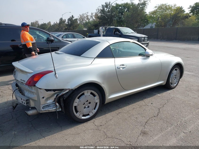 2003 LEXUS SC 430 auction photo 4