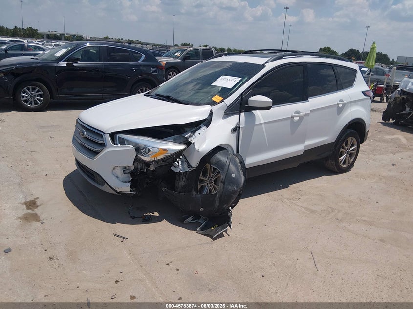 Vin: 1fmcu9hd8jub55348, lot: 46282698, ford escape sel 20182