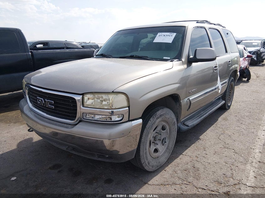 2001 GMC YUKON auction photo 2