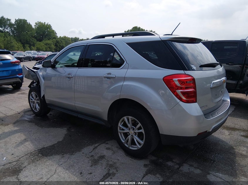 Vin: 2gnalcek1h1601562, lot: 46282744, chevrolet equinox lt 20173