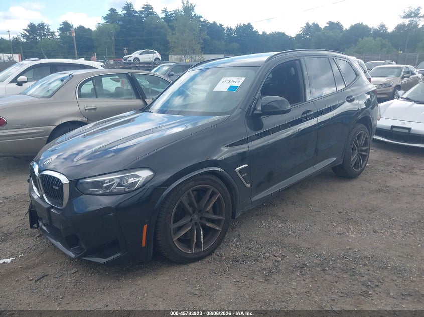 Vin: 5ym13ec03n9j03704, lot: 46282747, bmw x3 m 20222