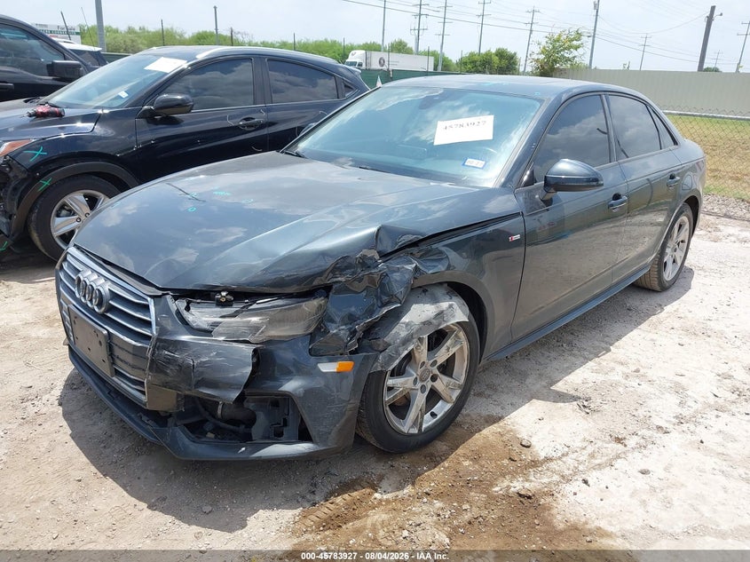 Vin: waukmaf47ja215560, lot: 46282751, audi a4 2.0t tech ultra premium/2.0t ultra premium 20182