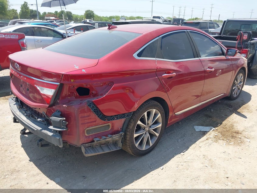 Vin: kmhfg4jg8fa482532, lot: 46282774, hyundai azera 20154