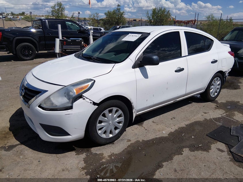 Vin: 3n1cn7ap6fl948453, lot: 46282787, nissan versa 1.6 s+ 20152