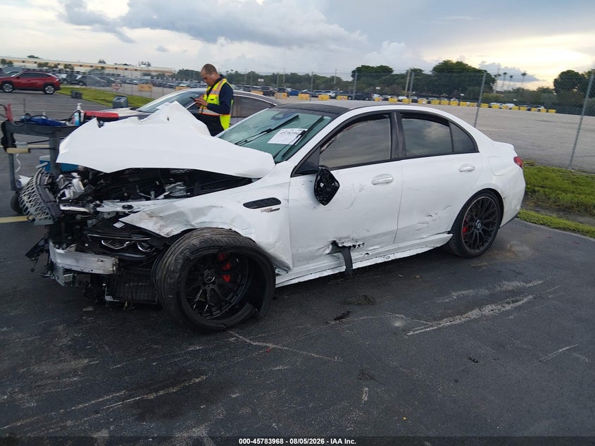 Vin: w1kaf8ab2tr310514, lot: 46282792, mercedes-benz amg c 63 s e performance 20262