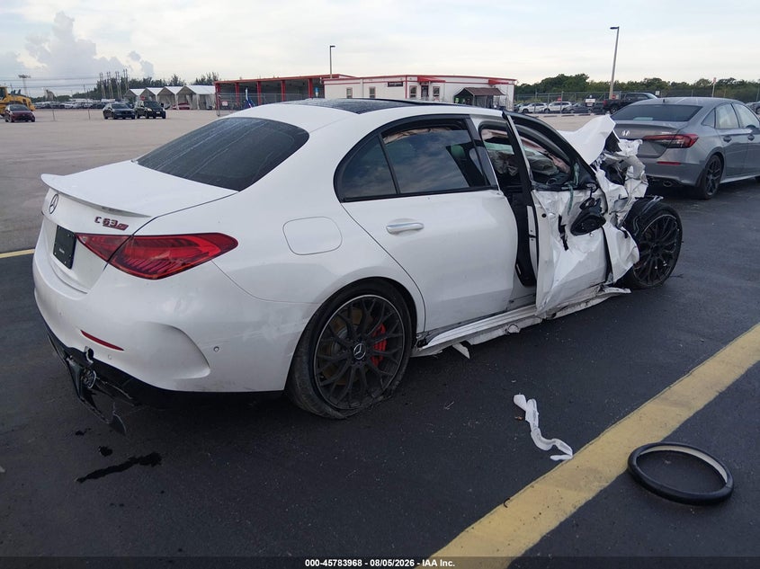 Vin: w1kaf8ab2tr310514, lot: 46282792, mercedes-benz amg c 63 s e performance 20264