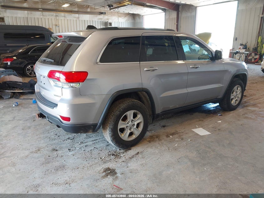 Vin: 1c4rjfag6fc791340, lot: 46282812, jeep grand cherokee laredo 20154